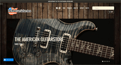 Desktop Screenshot of americanguitarstore.com